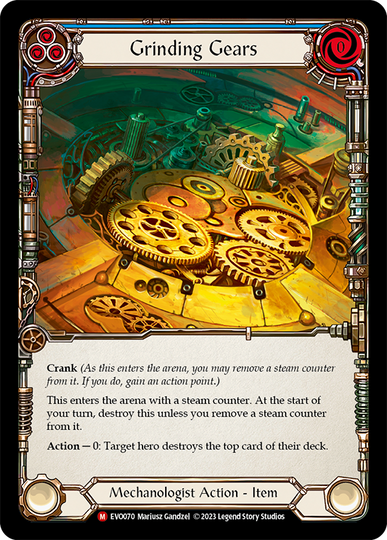 Grinding Gears - Bright Lights - Flesh & Blood TCG - FaB Foundry