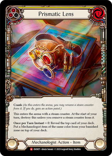 Prismatic Lens - Bright Lights - Flesh & Blood TCG - FaB Foundry