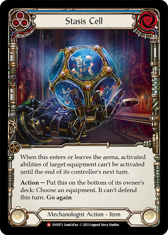 Stasis Cell - Bright Lights - Flesh & Blood TCG