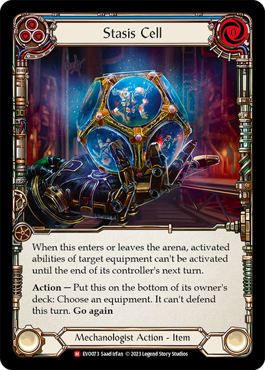 Stasis Cell - Bright Lights - Flesh & Blood TCG - FaB Foundry