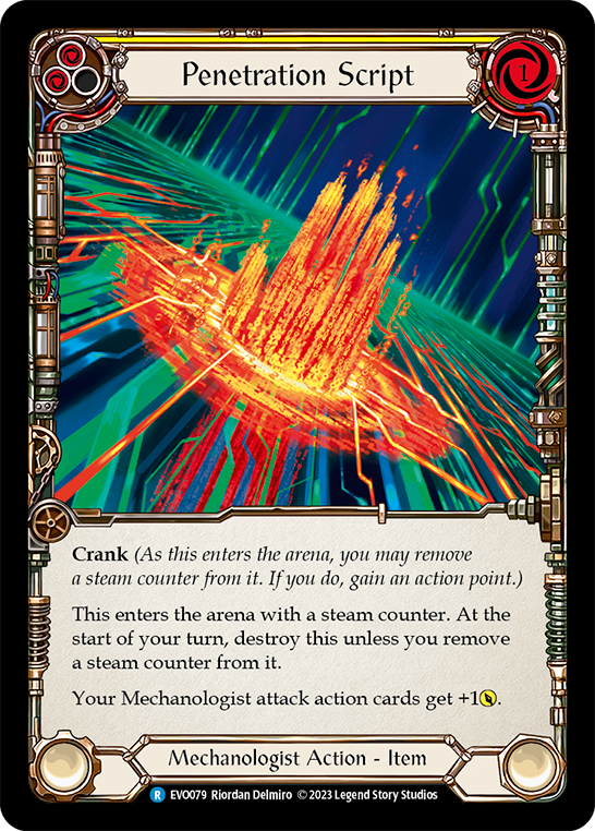 Penetration Script - Bright Lights - Flesh & Blood TCG - FaB Foundry Penetration Script - Bright Lights - Flesh & Blood TCG - FaB Foundry