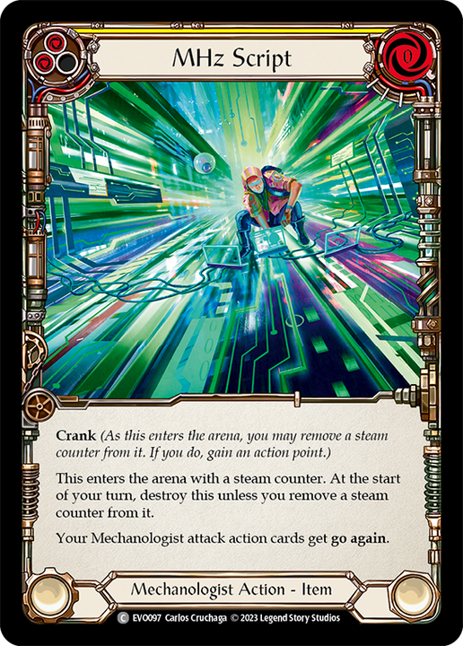 MHz Script - Bright Lights - Flesh & Blood TCG - FaB Foundry