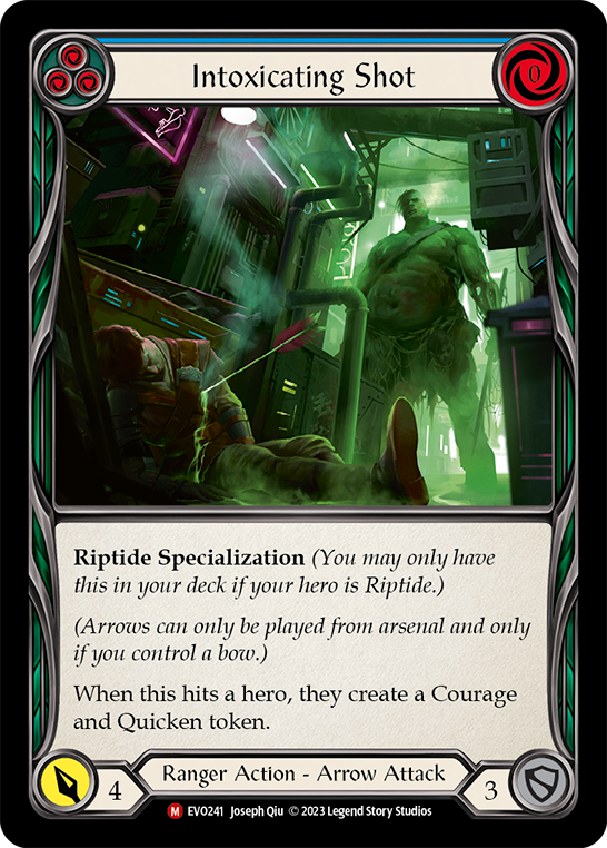 Intoxicating Shot - Bright Lights - Flesh & Blood TCG - FaB Foundry Intoxicating Shot - Bright Lights - Flesh & Blood TCG - FaB Foundry