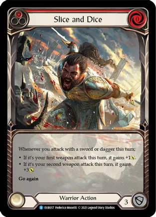 Slice and Dice - Red (Extended Art)