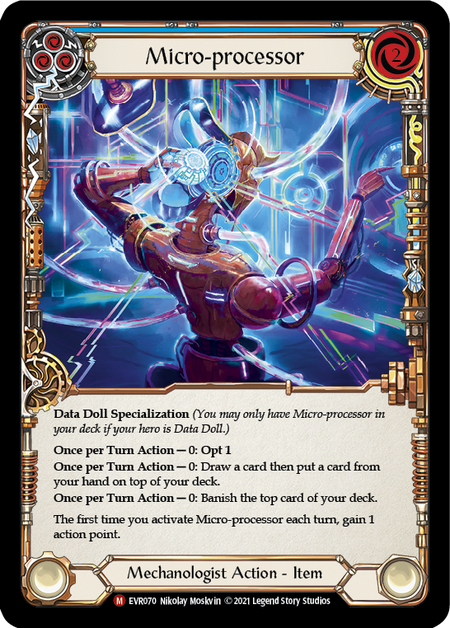 Micro-Processor - Flesh & Blood TCG - Everfest – FaB Foundry Micro-Processor - Flesh & Blood TCG - Everfest – FaB Foundry