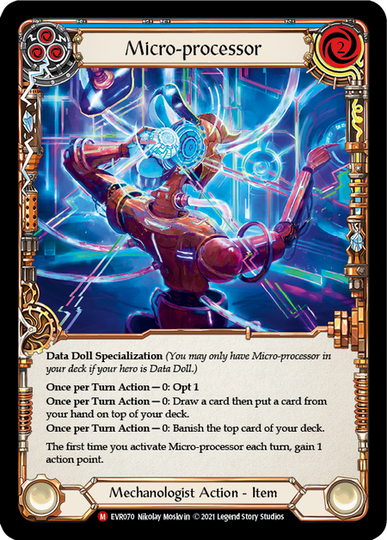 Micro-Processor - Flesh & Blood TCG - Everfest – FaB Foundry Micro-Processor - Flesh & Blood TCG - Everfest – FaB Foundry