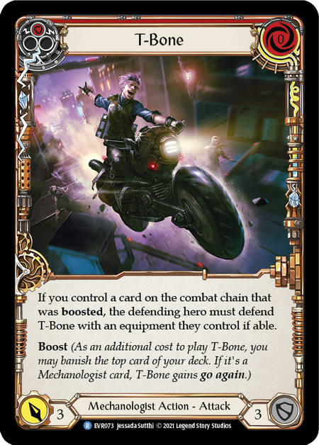 T-Bone - Red - Flesh & Blood TCG - Everfest FaB Foundry T-Bone - Red - Flesh & Blood TCG - Everfest FaB Foundry