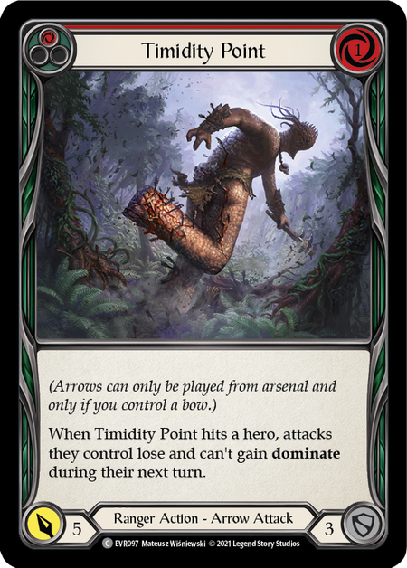 flesh and blood everfest cards Timidity Point - Red - Flesh & Blood TCG