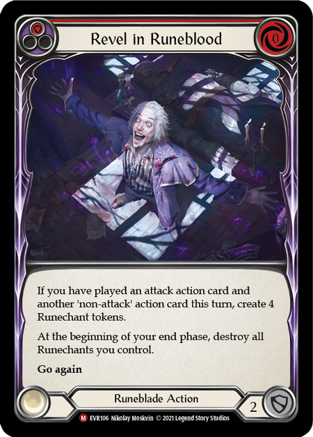 flesh and blood everfest cards Revel in Runeblood First Edition Rainbow Foil
