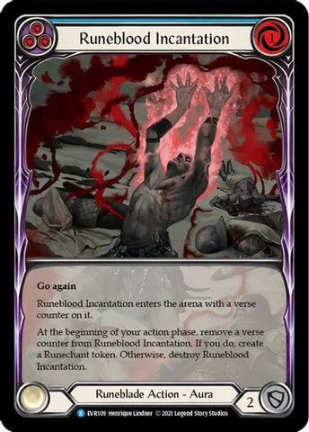 Runeblood Incantation - Blue (Extended Art)