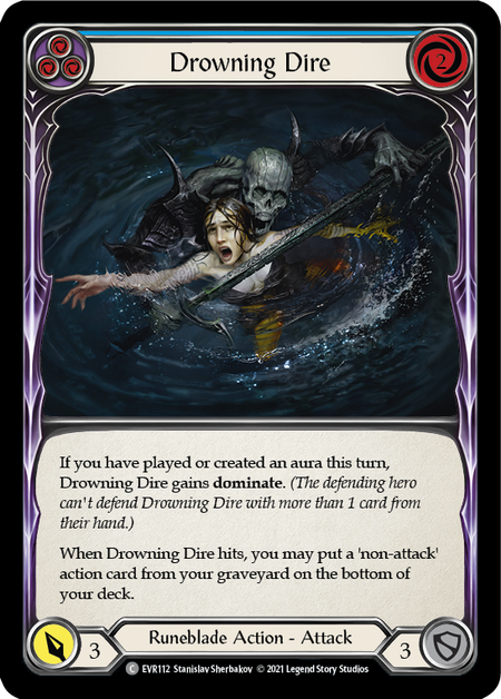Drowning Dire - Blue