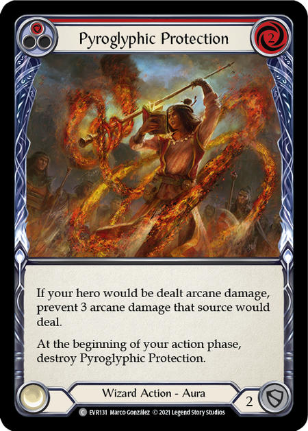 Pyroglyphic Protection - Red
