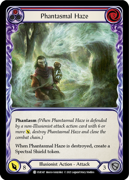 Phantasmal Haze - Red - Flesh & Blood TCG - Everfest FaB Foundry Phantasmal Haze - Red - Flesh & Blood TCG - Everfest FaB Foundry