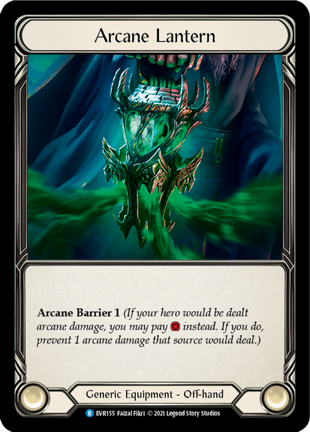 秘術のランタン/Arcane Lantern アーティストプルーフ FAB Arcane Lantern - Flesh & Blood TCG - Everfest – FaB Foundry