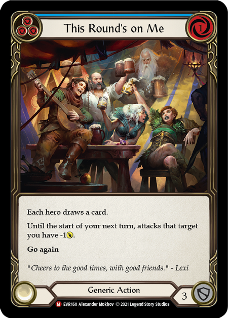 This Round's on Me - Flesh & Blood TCG - Everfest – FaB Foundry This Round's on Me - Flesh & Blood TCG - Everfest – FaB Foundry