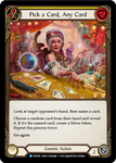 Pick a Card, Any Card - Yellow