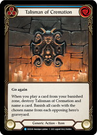 Talisman of Cremation
