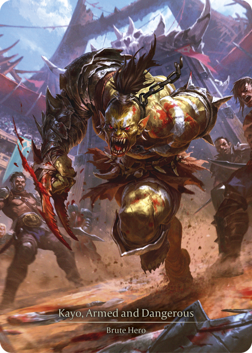 Kayo, Armed and Dangerous - Heavy Hitters - Flesh & Blood