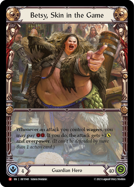 Betsy, Skin in the Game Betsy, Skin in the Game