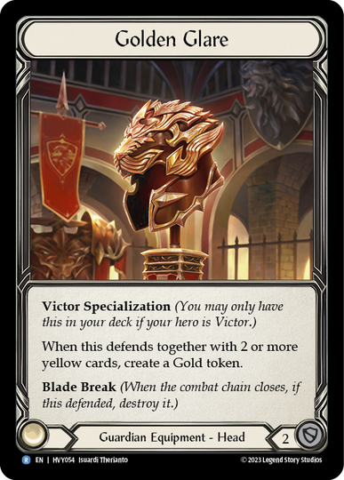 Golden Glare - Heavy Hitters - Flesh & Blood TCG - FaB Foundry