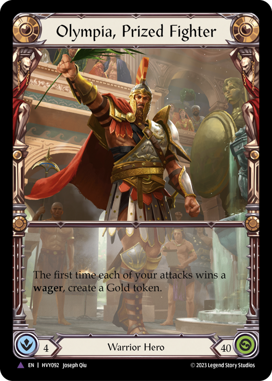 Olympia, Prize Fighter (Marvel) - Flesh & Blood TCG - FaB Foundry Olympia, Prize Fighter (Marvel) - Flesh & Blood TCG - FaB Foundry