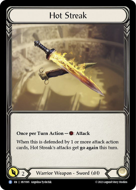 Hot Streak - Heavy Hitters - Flesh & Blood TCG