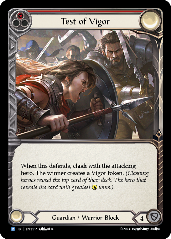 [FaB] 英語版「Vigor Token」Cold Foil Vigor | Token – Fabarmory.com
