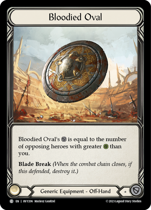 Heartened Cross Strap - Flesh & Blood TCG - Welcome to Rathe