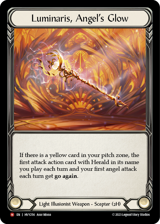 Luminaris, Angel's Glow - Heavy Hitters - Flesh & Blood TCG - FaB