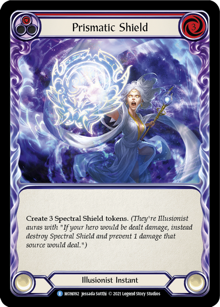 Prismatic Shield - Red - Flesh & Blood TCG - Monarch – FaB Foundry
