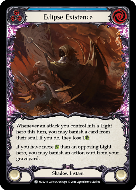 flesh and blood monarch cards Eclipse Existence Unlimited