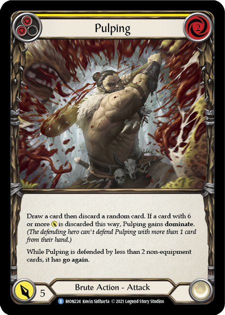 Batter to a Pulp Flesh and Blood プロモ Batter to a Pulp (Pro Quest) (Extended Art) | Promotional