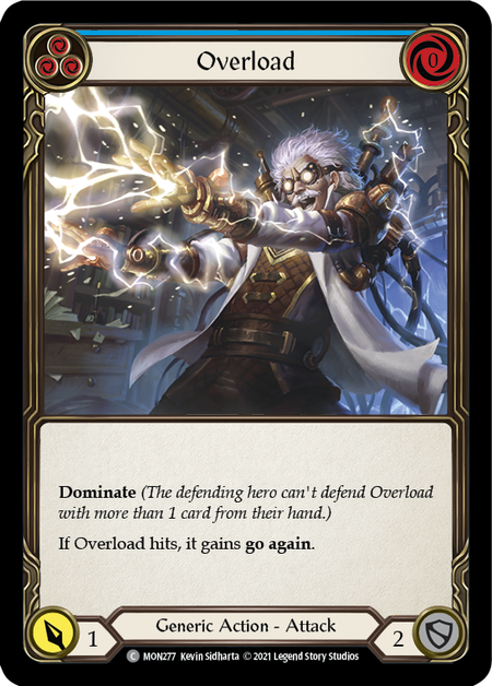 Overload - Blue - Flesh & Blood TCG