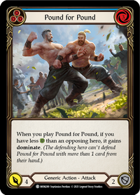 Pound for Pound - Blue