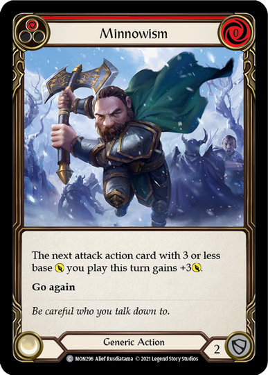 Minnowism - Red - Flesh & Blood TCG - Monarch – FaB Foundry