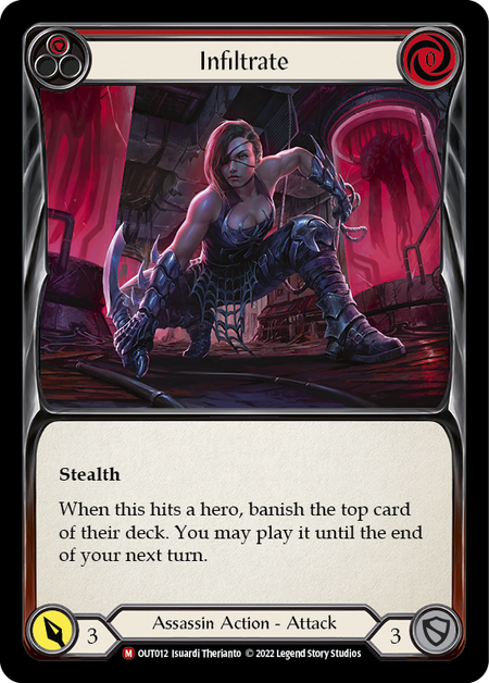 Infiltrate - Outsiders - Flesh & Blood TCG - FaB Foundry Infiltrate - Outsiders - Flesh & Blood TCG - FaB Foundry