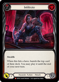 Infiltrate - Outsiders - Flesh & Blood TCG - FaB Foundry Infiltrate - Outsiders - Flesh & Blood TCG - FaB Foundry