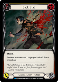 Back Stab - Yellow