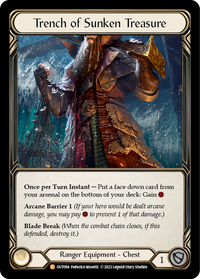 Trench of Sunken Treasure - Outsiders - Flesh & Blood TCG - FaB Trench of Sunken Treasure - Outsiders - Flesh & Blood TCG - FaB