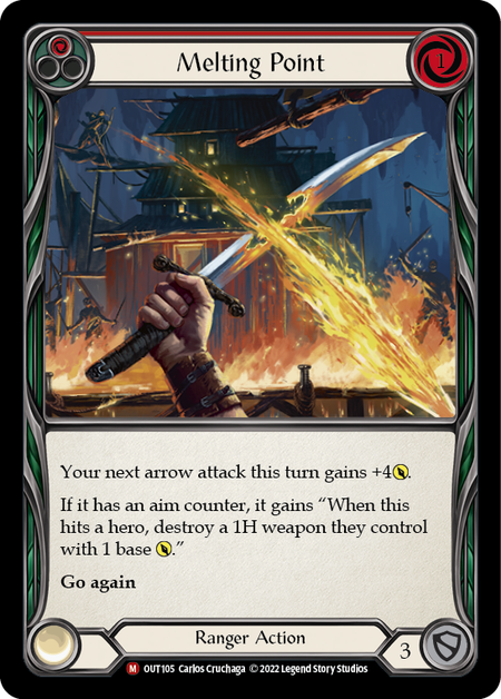 Melting Point (OUT105) Rainbow Foil - Outsiders