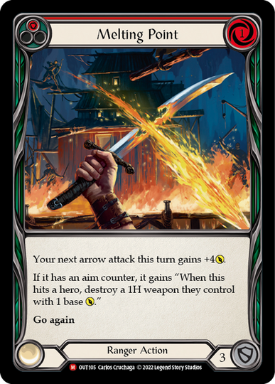 Melting Point - Outsiders - Flesh & Blood TCG - FaB Foundry