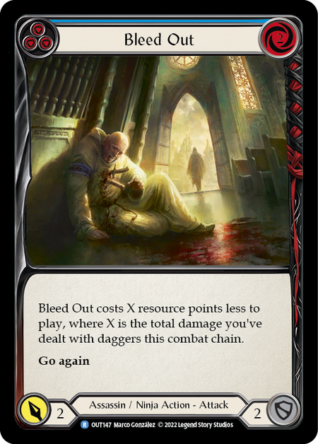 Bleed Out - Blue