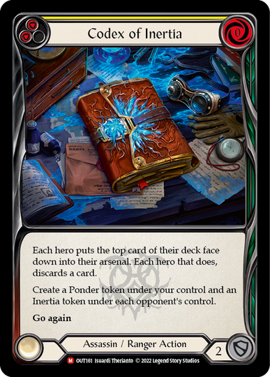 Codex of Inertia - Outsiders - Flesh & Blood TCG - FaB Foundry Codex of Inertia - Outsiders - Flesh & Blood TCG - FaB Foundry