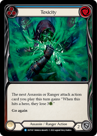 Toxicity Blue - Outsiders - Flesh & Blood TCG - FaB Foundry Toxicity Blue - Outsiders - Flesh & Blood TCG - FaB Foundry