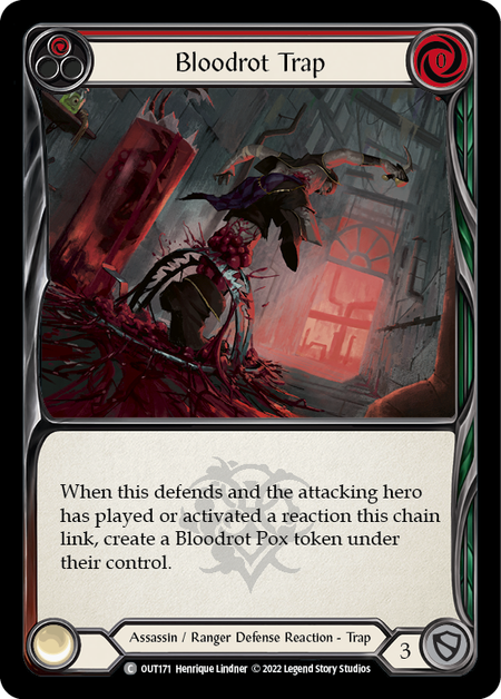 Bloodrot Trap - Outsiders - Flesh & Blood TCG - FaB Foundry Bloodrot Trap - Outsiders - Flesh & Blood TCG - FaB Foundry