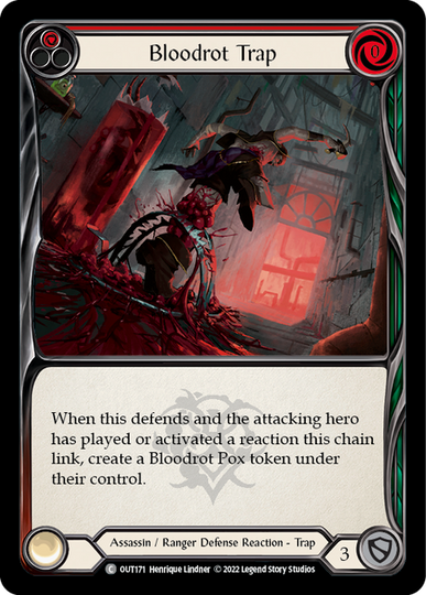 Bloodrot Trap - Outsiders - Flesh & Blood TCG - FaB Foundry Bloodrot Trap - Outsiders - Flesh & Blood TCG - FaB Foundry
