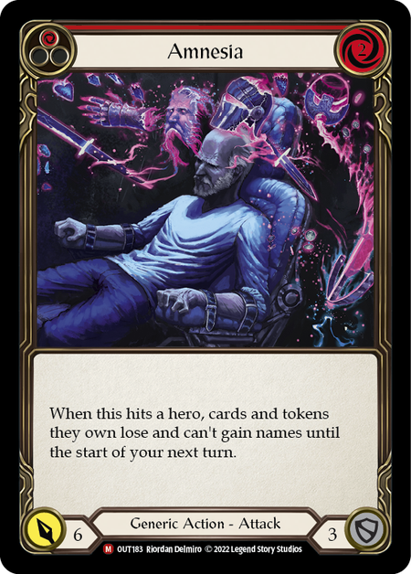 flesh and blood outsiders cards Amnesia - Outsiders - Flesh & Blood TCG