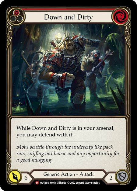 outsiders flesh and blood card list Down and Dirty - Outsiders - Flesh & Blood TCG