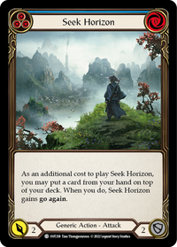 Seek Horizon - Blue