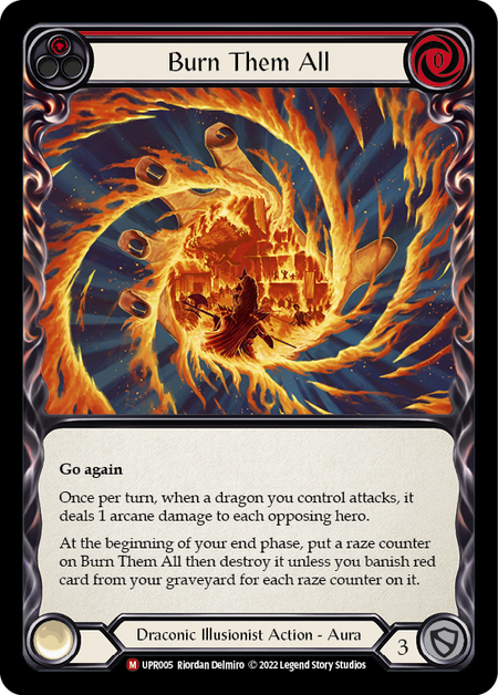 Flesh and Blood Uprising Majestic Burn Them All UPR005 Flesh and Blood Uprising Majestic Burn Them All UPR005